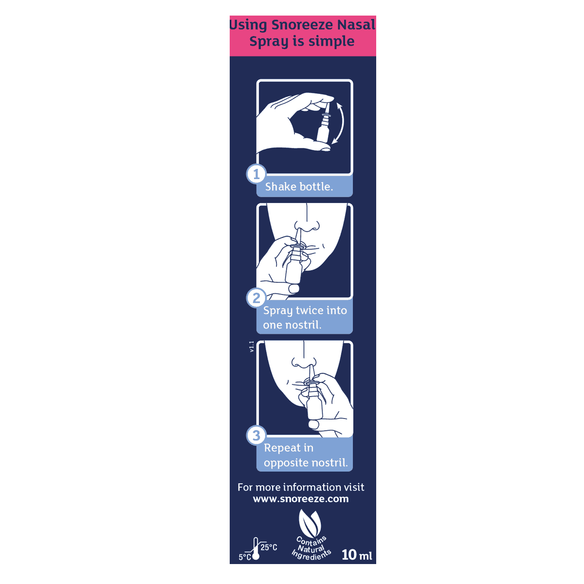 snoreeze nasal spray