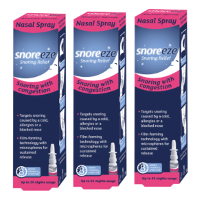 Snoreeze Nasal Spray Triple Pack