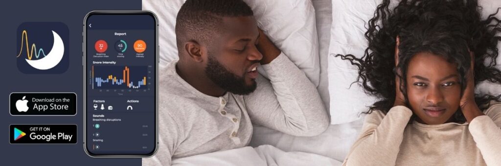 Snoring app SoundSleep