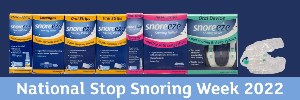 National Stop Snoring Week