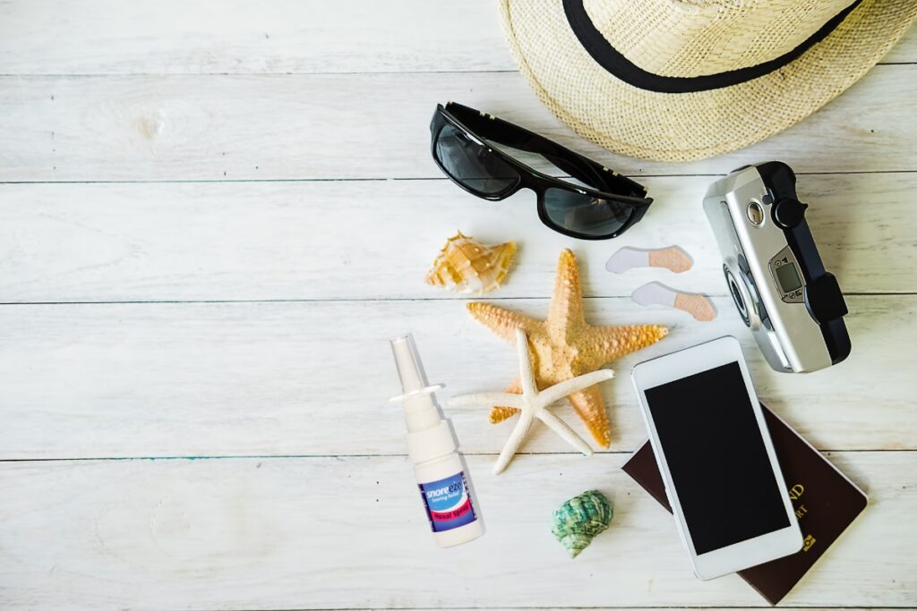 Summer travel items and anti snore device